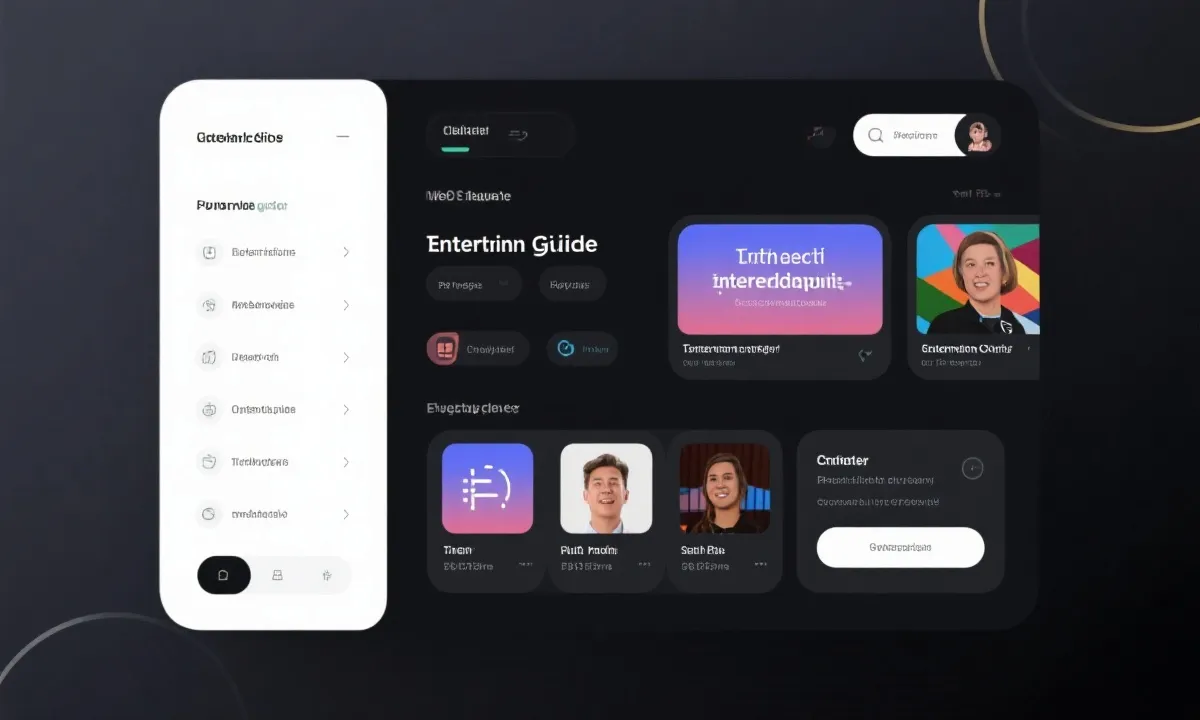娱乐访问与内容面板